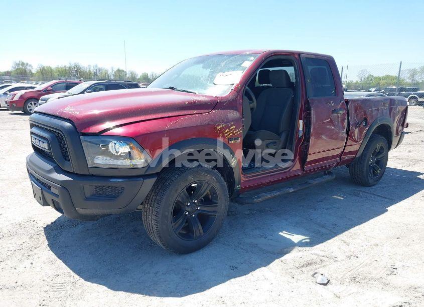 Photo 2 of 2022 Ram 1500 CLASSIC WARLOCK 4X4 6'4 BOX (VIN 1C6RR7GT6NS121205)