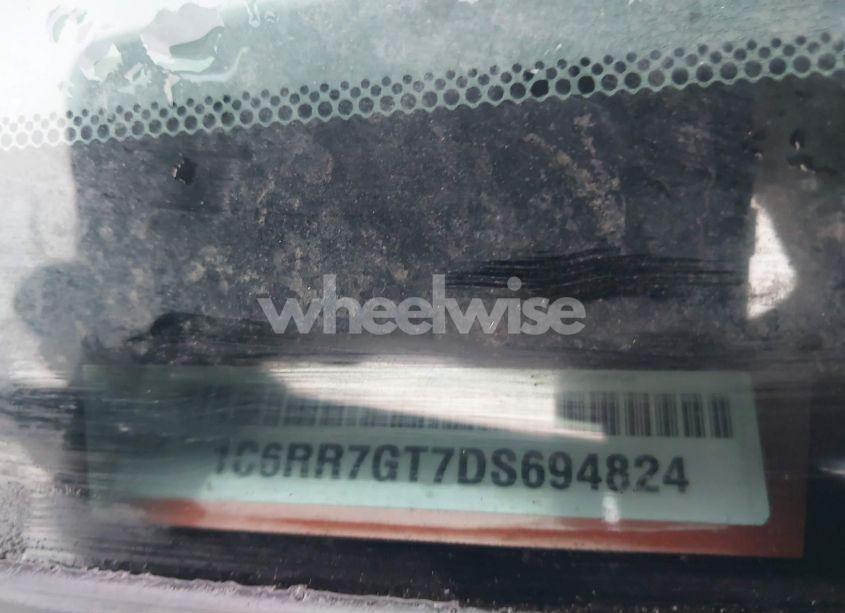 Photo 9 of 2013 Ram 1500 BIG HORN (VIN 1C6RR7GT7DS694824)