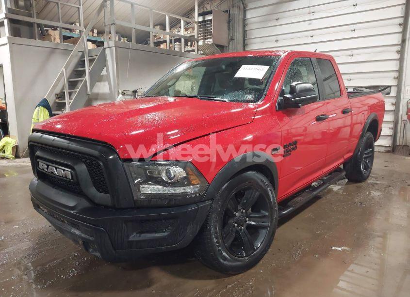 Photo 2 of 2022 Ram 1500 CLASSIC WARLOCK 4X4 6'4 BOX (VIN 1C6RR7GT7NS156173)