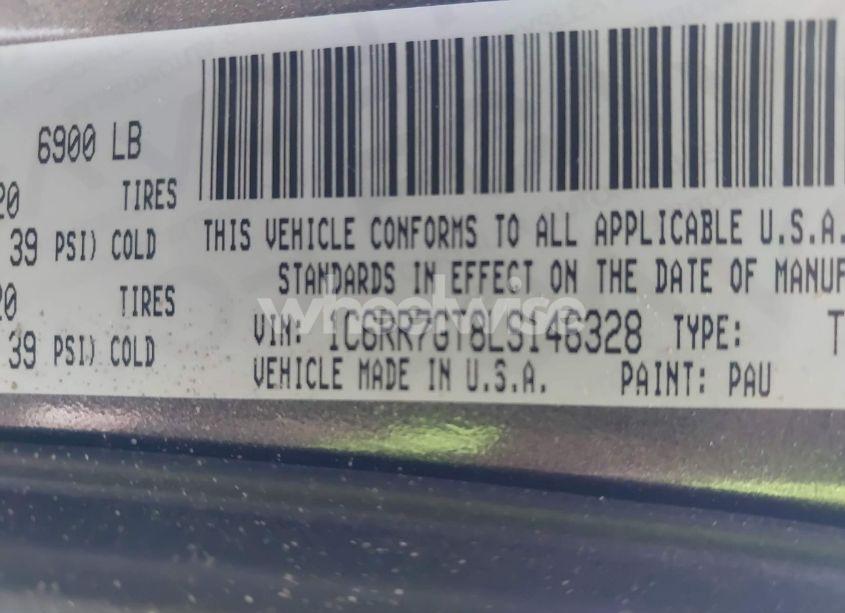 Photo 9 of 2020 Ram 1500 CLASSIC WARLOCK 4X4 6'4 BOX (VIN 1C6RR7GT8LS146328)