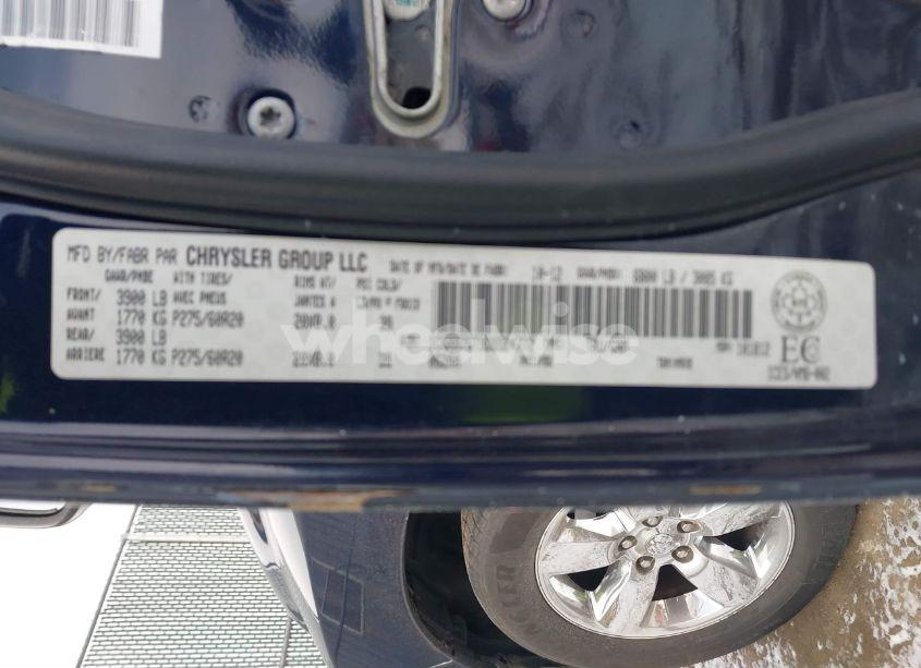 Photo 9 of 2013 Ram 1500 SLT (VIN 1C6RR7GT9DS524772)