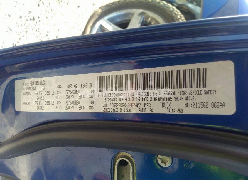 Photo 9 of 2017 Ram 1500 EXPRESS 4X4 5'7 BOX (VIN 1C6RR7KGXHS667407)