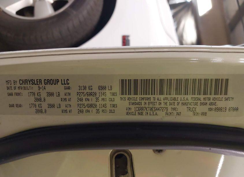 Photo 9 of 2014 Ram 1500 EXPRESS (VIN 1C6RR7KT0ES447279)