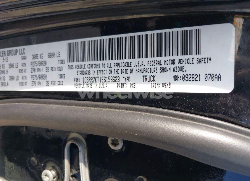 Photo 9 of 2014 Ram 1500 EXPRESS (VIN 1C6RR7KT1ES158623)