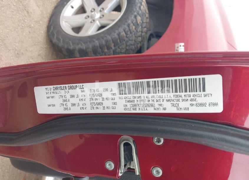 Photo 9 of 2014 Ram 1500 EXPRESS (VIN 1C6RR7KT1ES282861)