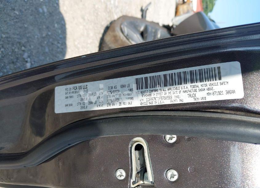 Photo 9 of 2015 Ram 1500 EXPRESS (VIN 1C6RR7KT1FS790569)