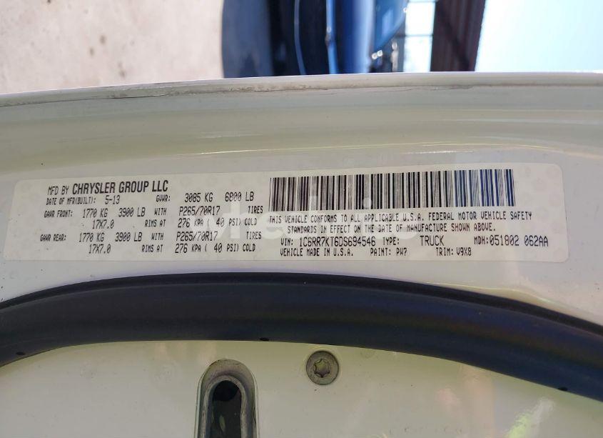 Photo 9 of 2013 Ram 1500 TRADESMAN (VIN 1C6RR7KT6DS694546)