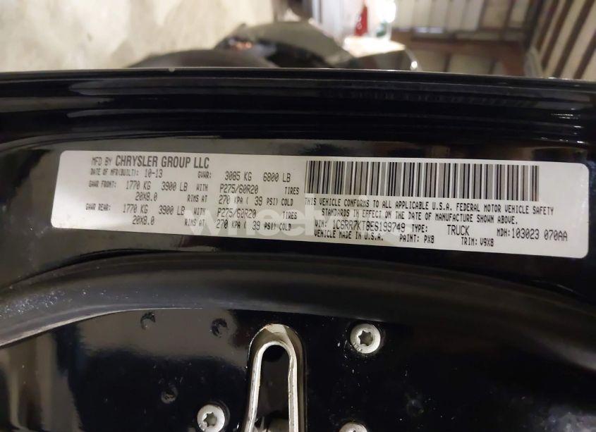 Photo 9 of 2014 Ram 1500 EXPRESS (VIN 1C6RR7KT8ES199749)