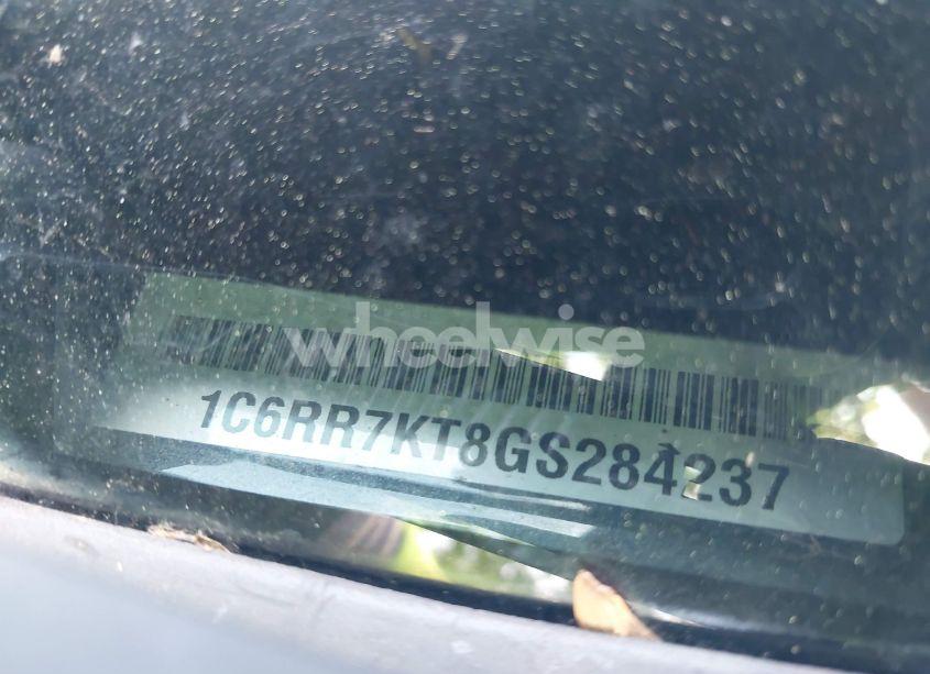 Photo 9 of 2016 Ram 1500 TRADESMAN (VIN 1C6RR7KT8GS284237)