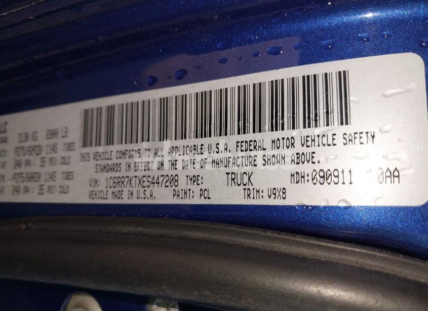 Photo 9 of 2014 Ram 1500 EXPRESS (VIN 1C6RR7KTXES447208)