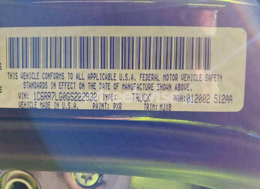 Photo 9 of 2016 Ram 1500 BIG HORN (VIN 1C6RR7LG0GS222932)