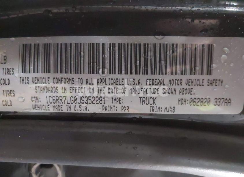 Photo 9 of 2018 Ram 1500 BIG HORN 4X4 5'7 BOX (VIN 1C6RR7LG0JS352281)