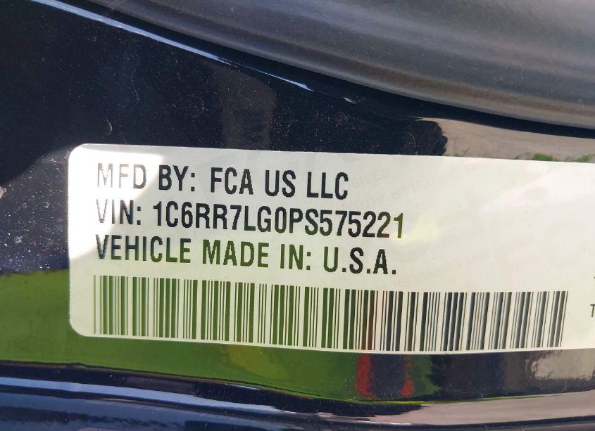 Photo 9 of 2023 Ram 1500 CLASSIC SLT 4X4 5'7 BOX (VIN 1C6RR7LG0PS575221)