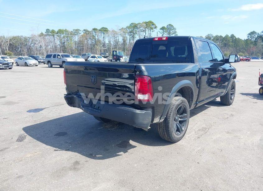 Photo 4 of 2023 Ram 1500 CLASSIC WARLOCK 4X4 5'7 BOX (VIN 1C6RR7LG4PS548166)