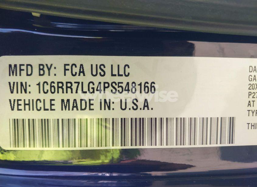 Photo 9 of 2023 Ram 1500 CLASSIC WARLOCK 4X4 5'7 BOX (VIN 1C6RR7LG4PS548166)