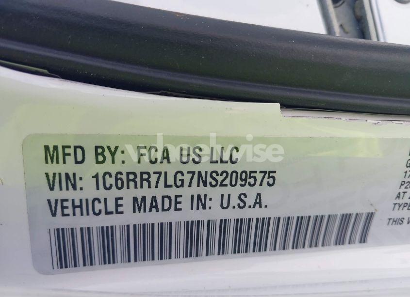 Photo 9 of 2022 Ram 1500 CLASSIC SLT 4X4 5'7 BOX (VIN 1C6RR7LG7NS209575)