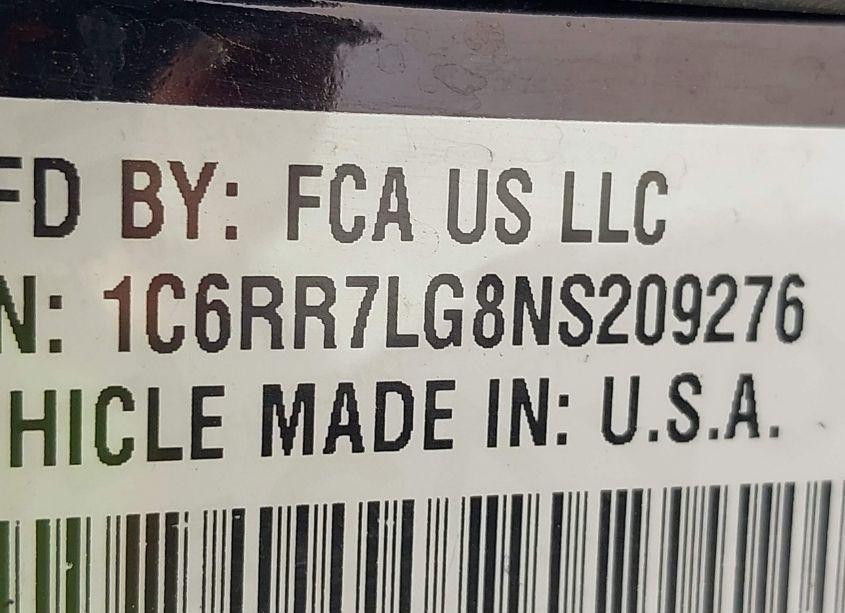 Photo 9 of 2022 Ram 1500 CLASSIC (VIN 1C6RR7LG8NS209276)