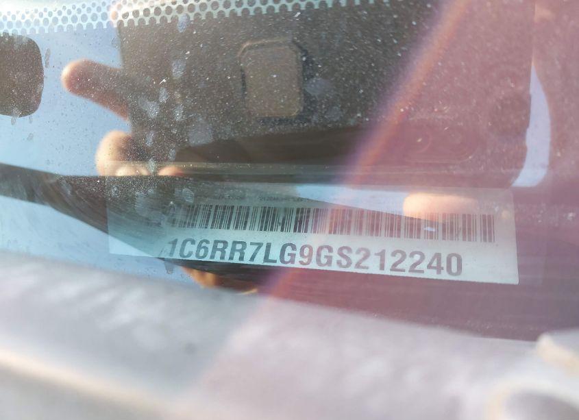 Photo 9 of 2016 Ram 1500 LONE STAR (VIN 1C6RR7LG9GS212240)