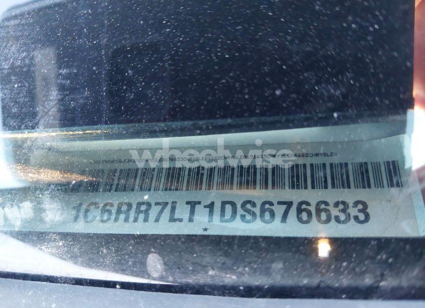 Photo 9 of 2013 Ram 1500 BIG HORN (VIN 1C6RR7LT1DS676633)