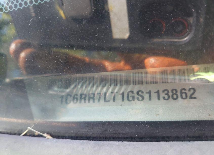 Photo 9 of 2016 Ram 1500 LONE STAR (VIN 1C6RR7LT1GS113862)