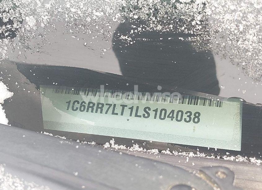 Photo 9 of 2020 Ram 1500 CLASSIC WARLOCK 4X4 5'7 BOX (VIN 1C6RR7LT1LS104038)