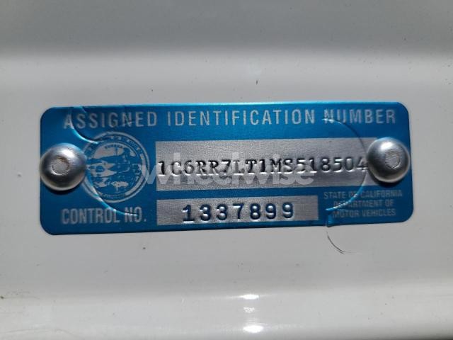 Photo 5 of 2021 RAM 1500 CLASSIC SLT (VIN 1C6RR7LT1MS518504)