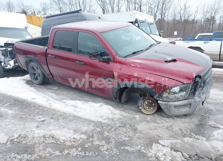 2021 Ram 1500 CLASSIC WARLOCK 4X4 5'7 BOX (VIN 1C6RR7LT2MS502537) main photo