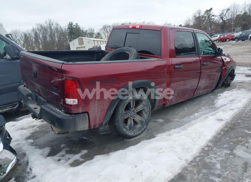 Photo 4 of 2021 Ram 1500 CLASSIC WARLOCK 4X4 5'7 BOX (VIN 1C6RR7LT2MS502537)