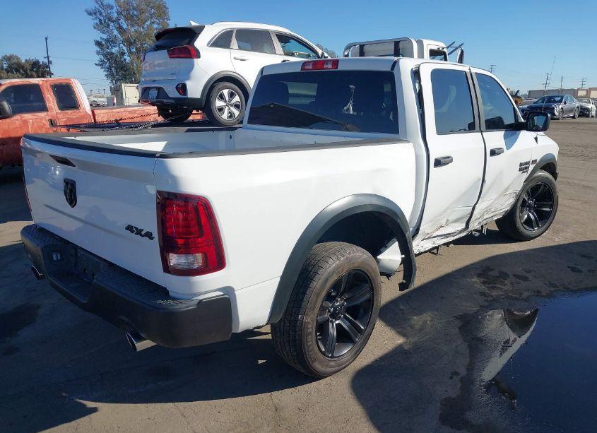 Photo 4 of 2021 Ram 1500 CLASSIC WARLOCK 4X4 5'7 BOX (VIN 1C6RR7LT2MS528183)