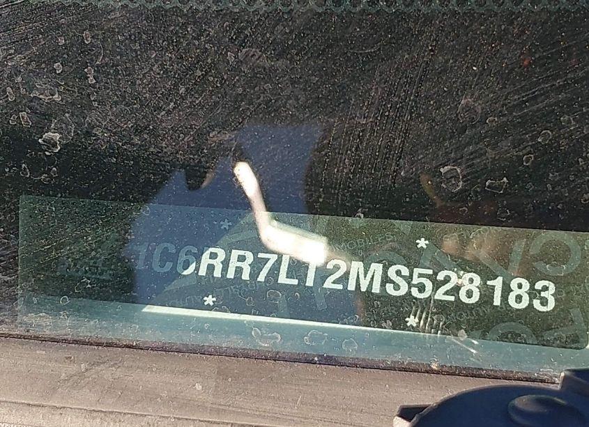 Photo 9 of 2021 Ram 1500 CLASSIC WARLOCK 4X4 5'7 BOX (VIN 1C6RR7LT2MS528183)