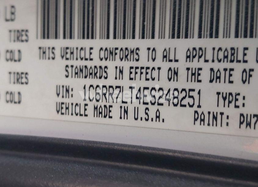 Photo 9 of 2014 Ram 1500 OUTDOORSMAN (VIN 1C6RR7LT4ES248251)