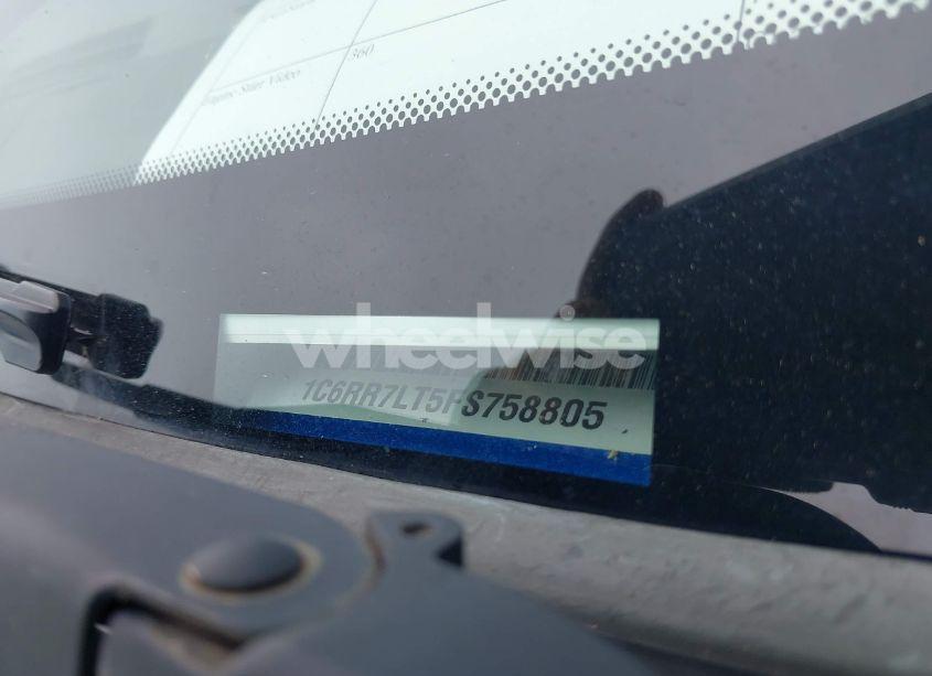 Photo 9 of 2015 Ram 1500 BIG HORN (VIN 1C6RR7LT5FS758805)