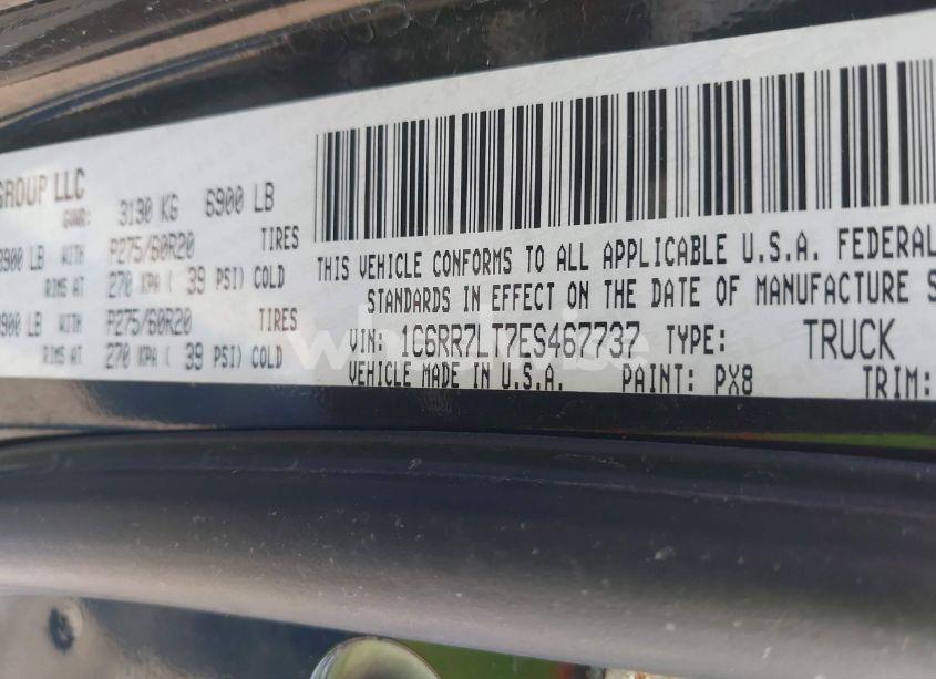 Photo 9 of 2014 Ram 1500 LONE STAR (VIN 1C6RR7LT7ES467737)