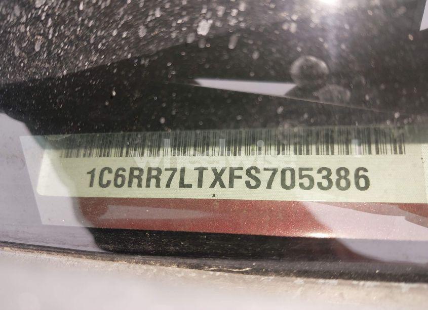 Photo 9 of 2015 Ram 1500 BIG HORN (VIN 1C6RR7LTXFS705386)