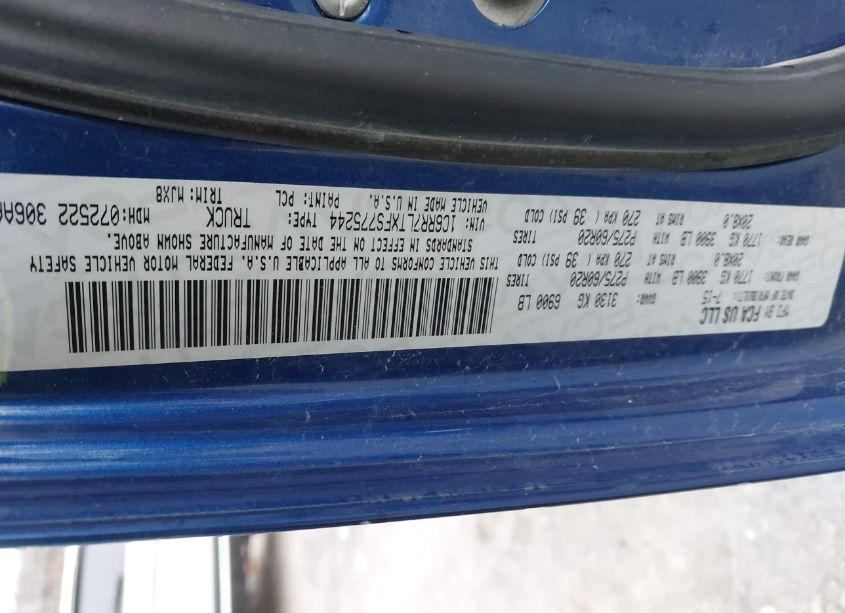 Photo 9 of 2015 Ram 1500 BIG HORN (VIN 1C6RR7LTXFS775244)