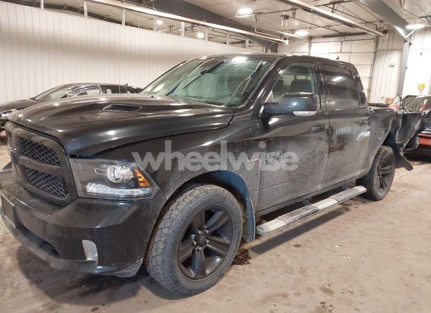 Photo 2 of 2017 Ram 1500 NIGHT 4X4 5'7 BOX (VIN 1C6RR7MT1HS619935)