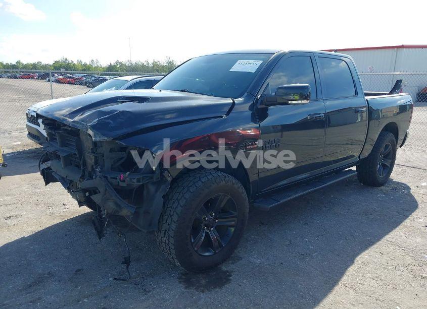 Photo 2 of 2016 Ram 1500 SPORT (VIN 1C6RR7MT2GS105381)