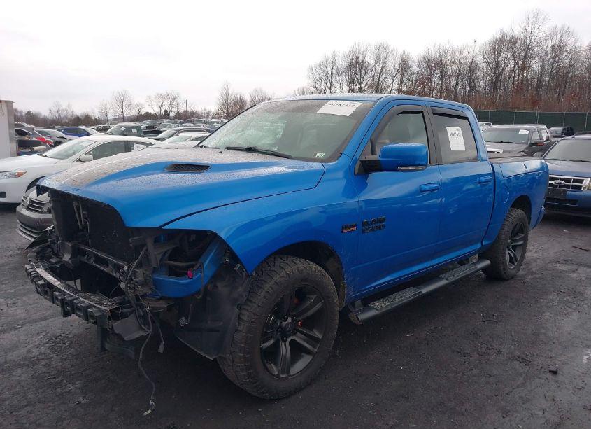 Photo 2 of 2018 Ram 1500 SPORT 4X4 5'7 BOX (VIN 1C6RR7MT2JS201227)