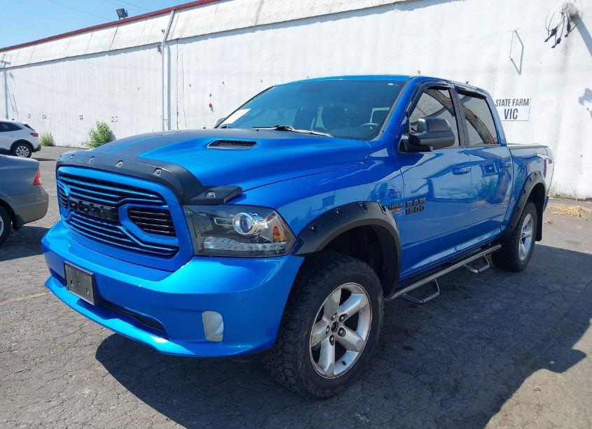 Photo 2 of 2018 Ram 1500 SPORT 4X4 5'7 BOX (VIN 1C6RR7MT2JS217315)