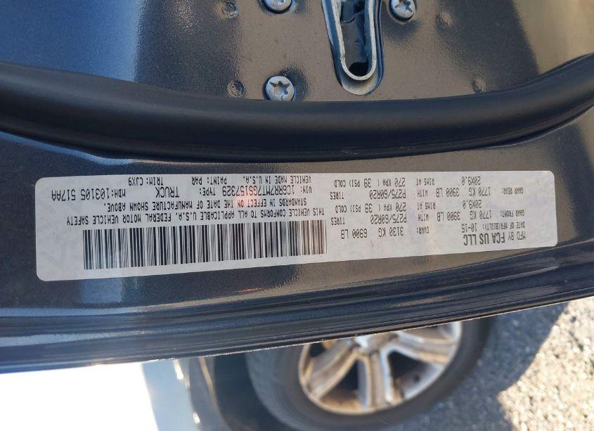 Photo 9 of 2016 Ram 1500 SPORT (VIN 1C6RR7MT7GS157329)