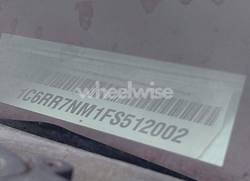 Photo 17 of 2015 Ram 1500 LARAMIE (VIN 1C6RR7NM1FS512002)