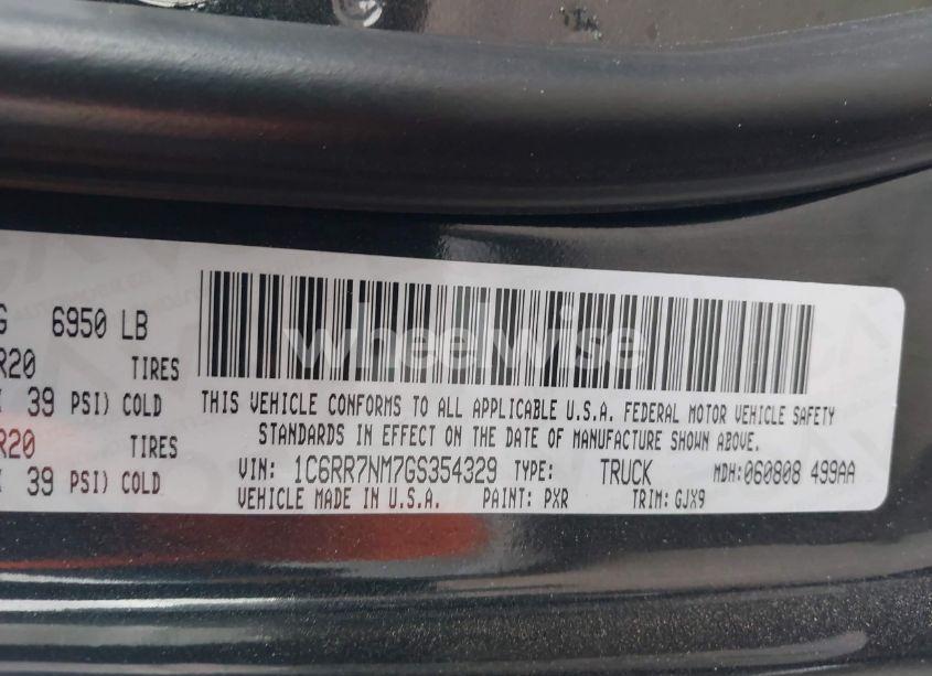 Photo 9 of 2016 Ram 1500 LARAMIE (VIN 1C6RR7NM7GS354329)