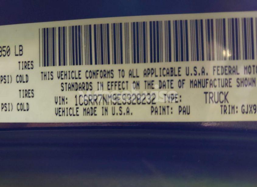 Photo 9 of 2014 Ram 1500 LARAMIE (VIN 1C6RR7NM9ES328232)