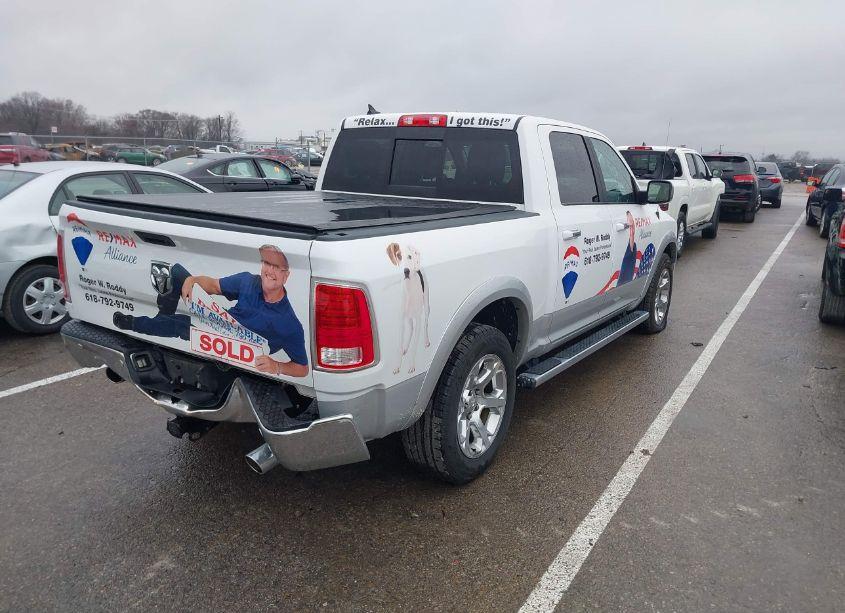 Photo 4 of 2018 Ram 1500 LARAMIE 4X4 5'7 BOX (VIN 1C6RR7NT1JS146784)