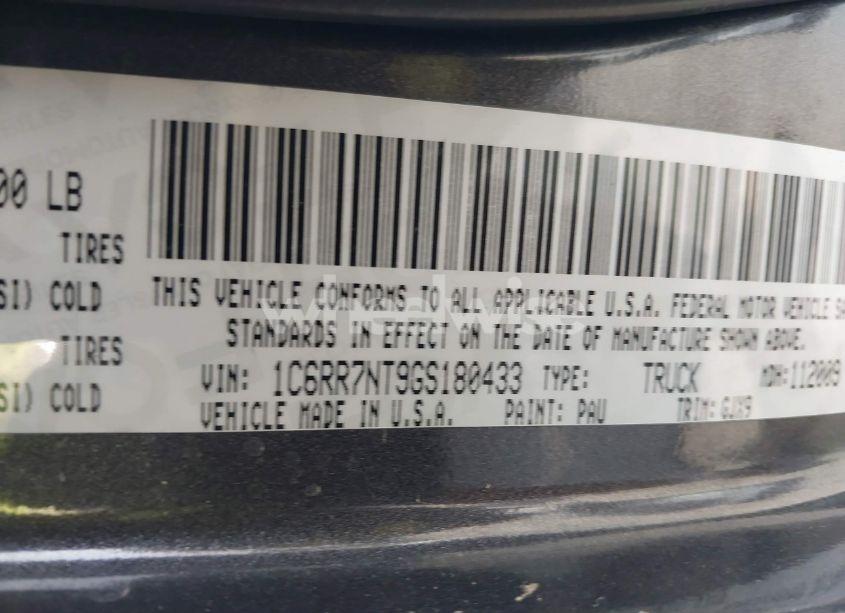 Photo 9 of 2016 Ram 1500 LARAMIE (VIN 1C6RR7NT9GS180433)