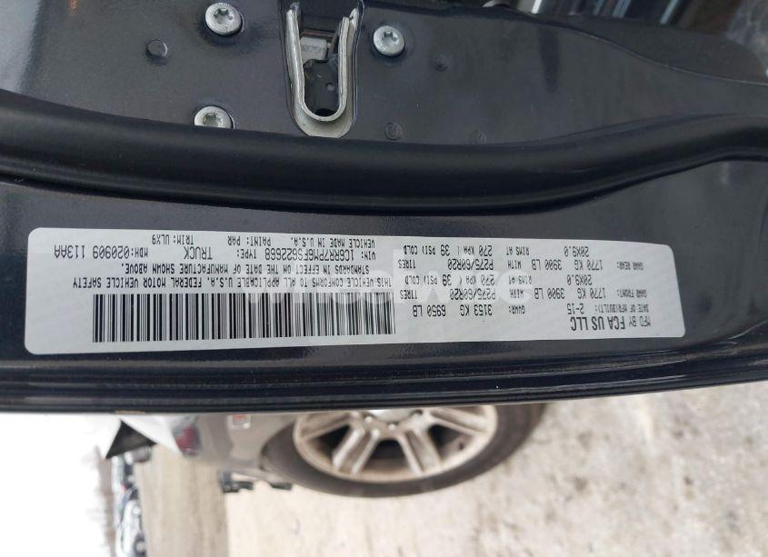 Photo 9 of 2015 Ram 1500 LARAMIE LIMITED (VIN 1C6RR7PM6FS622668)