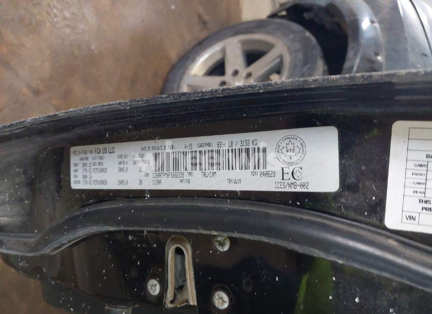 Photo 9 of 2015 Ram 1500 LONGHORN (VIN 1C6RR7PM8FS682239)