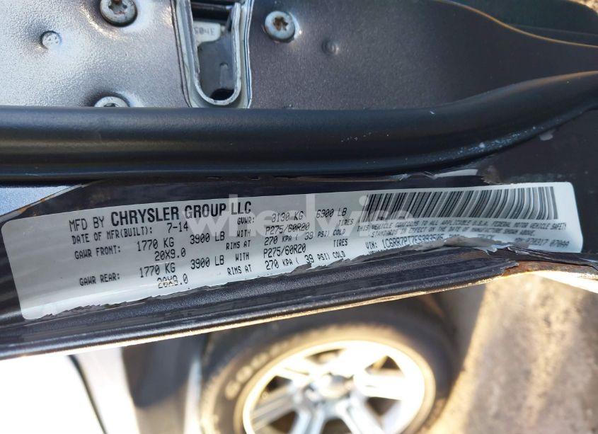 Photo 9 of 2014 Ram 1500 LONGHORN LIMITED (VIN 1C6RR7PT7ES393505)