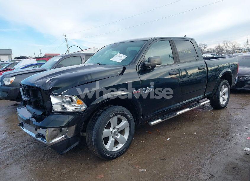 Photo 2 of 2016 Ram 1500 OUTDOORSMAN (VIN 1C6RR7TT1GS162656)