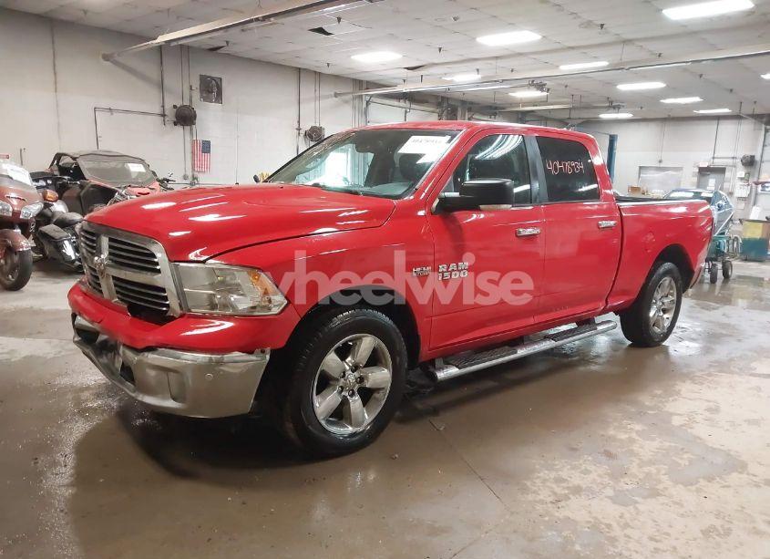 Photo 2 of 2017 Ram 1500 BIG HORN 4X4 6'4 BOX (VIN 1C6RR7TT8HS814870)